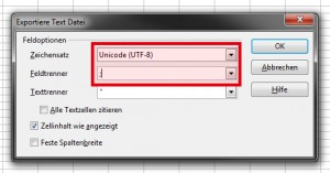 08 - Kodierung ändern auf UTF-8