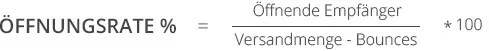 Öffnungsrate
