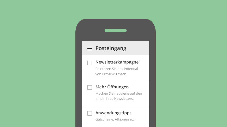 Preview-Text – der potentielle Trendsetter-Text im E-Mail-Marketing